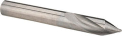 Accupro - 5/16" Body Diam, 60°, 2-1/2" OAL, Solid Carbide Spotting Drill - Industrial Tool & Supply