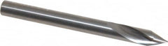 Accupro - 6mm Body Diam, 60°, 63mm OAL, Solid Carbide Spotting Drill - Industrial Tool & Supply