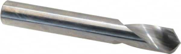 Accupro - 10mm Body Diam, 90°, 70mm OAL, Solid Carbide Spotting Drill - Industrial Tool & Supply