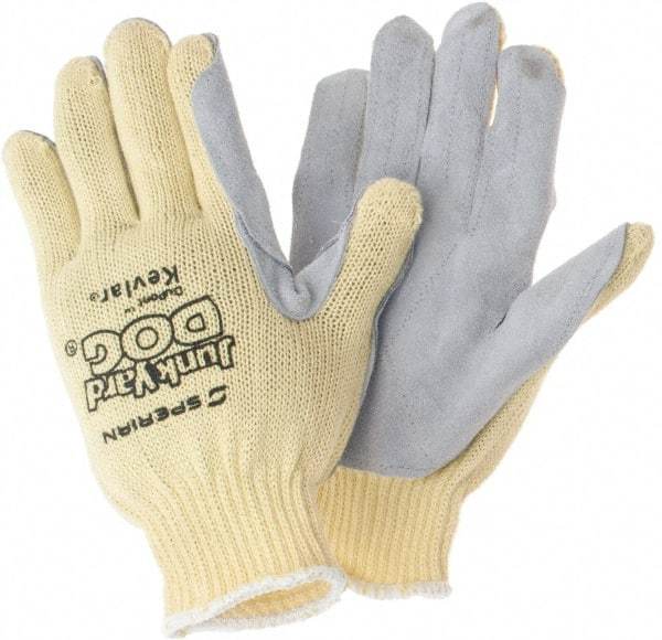 Perfect Fit - Size 2XL, ANSI Cut Lvl 3, Abrasion Lvl 1, PVC Coated Cut Resistant Gloves - Yellow, Paired - Industrial Tool & Supply