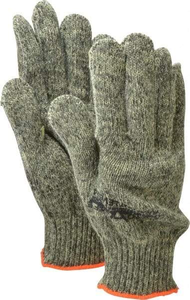 PRO-SAFE - Size 2XL (11), ANSI Cut Lvl 4, ATA/Steel Cut Resistant Gloves - Knit Wrist, Green, Paired - Industrial Tool & Supply