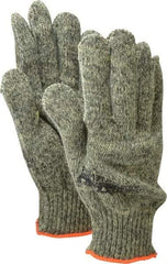 PRO-SAFE - Size 2XL (11), ANSI Cut Lvl 4, ATA/Steel Cut Resistant Gloves - Knit Wrist, Green, Paired - Industrial Tool & Supply