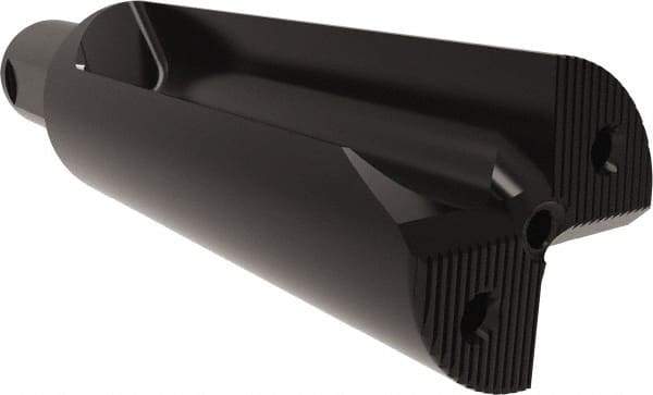 Allied Machine and Engineering - 146mm Max Drill Depth, 2.2xD, 2.4" Diam, Indexable Insert Drill - 4 Inserts, 40mm Shank Diam, Straight Shank - Industrial Tool & Supply