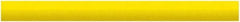 PRO-SAFE - 3.25' Long x 0.25' Wide, Anti-Fatigue Modular Matting Ramp Edge - Female, Yellow, Series Pro-Safe - Industrial Tool & Supply