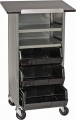 Lockwood Mfg. - 24 Inches Wide x 44 Inches High x 16 Inches Deep Portable Multi-Task Stand - Without Door - Industrial Tool & Supply