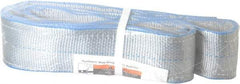 Lift-All - 3' Long x 3" Wide, 16,300 Lb Vertical Capacity, 2 Ply, Polyester Web Sling - 13,000 Lb Choker Capacity - Industrial Tool & Supply
