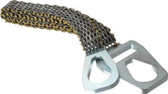Lift-All - 6' Long x 2" Wide, 2,300 Lb Vertical Capacity, Steel Web Sling - 2,300 Lb Choker Capacity - Industrial Tool & Supply