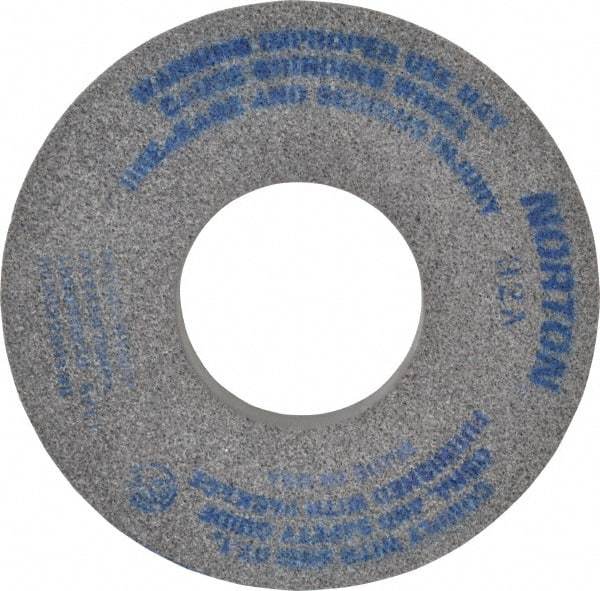 Norton - 12" Diam x 5" Hole x 1-1/2" Thick, H Hardness, 46 Grit Surface Grinding Wheel - Aluminum Oxide, Type 5, Coarse Grade, 2,070 Max RPM, Vitrified Bond, One-Side Recess - Industrial Tool & Supply