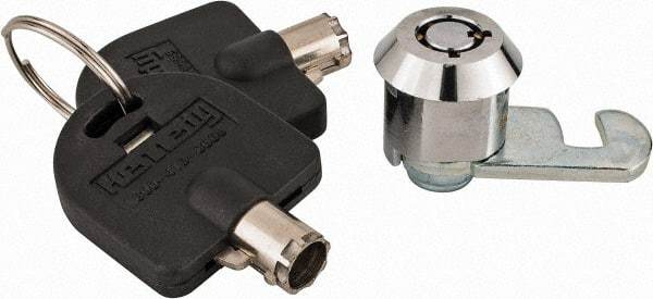 Kennedy - Tool Box Steel Tubular Lock/Key Set - For Machinist's & Mechanic's Chests - Industrial Tool & Supply