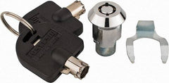 Kennedy - Tool Box Steel Tubular Lock/Key Set - For Roller Cabinets - Industrial Tool & Supply