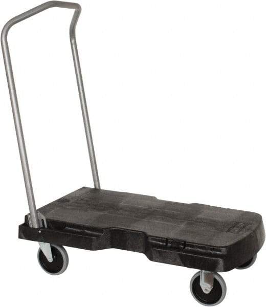 Rubbermaid - 500 Lb Capacity Platform Truck - Structural Foam Deck, 20-1/2" OAW - Industrial Tool & Supply