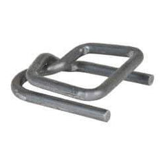 Made in USA - 1/2 Inch Wide, Metal Buckle - 1,000 Piece - Industrial Tool & Supply