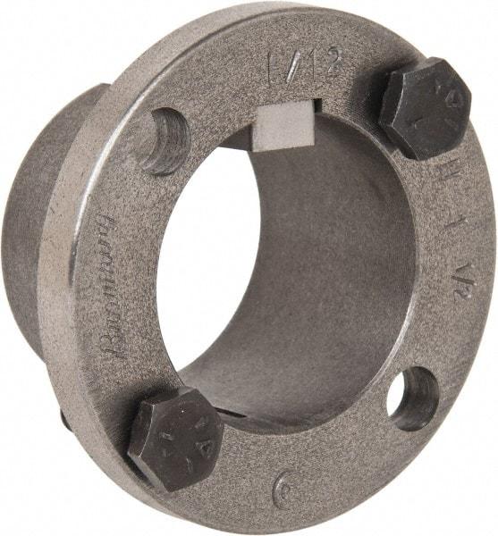 Browning - 1-1/2" Bore, 3/8" Wide Keyway, 3/16" Deep Keyway, H Sprocket Bushing - 1.57 to 1-5/8" Outside Diam, For Use with Split Taper Sprockets & Sheaves - Industrial Tool & Supply