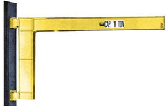 Value Collection - 2,000 Lb Load Capacity, Steel Jib Crane - 12' Span - Industrial Tool & Supply
