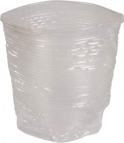 Made in USA - 55 Gal, 15 mil, LDPE Drum Liner - Rigid Accordion Liner - Industrial Tool & Supply