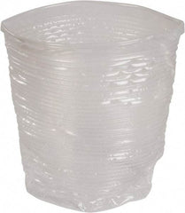 Made in USA - 55 Gal, 15 mil, LDPE Drum Liner - Rigid Accordion Liner - Industrial Tool & Supply