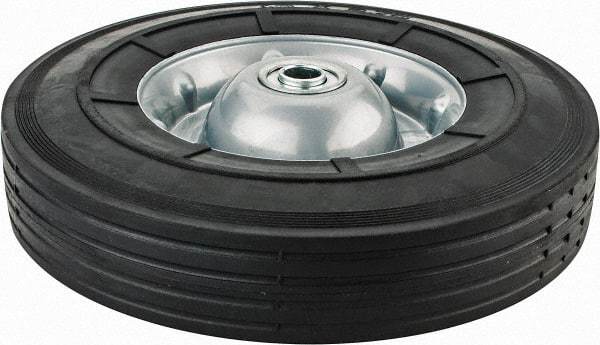 Value Collection - 10 Inch Diameter x 2-3/4 Inch Wide, Semi-Pneumatic Caster Wheel - 250 Lb. Capacity, 2-1/4 Inch Hub Length, 5/8 Inch Axle Diameter, Ball Bearing - Industrial Tool & Supply