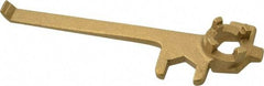 Value Collection - Bronze Drum Plug Wrench - For Use with Most Drum Plugs and Flammable Substances - Industrial Tool & Supply