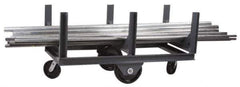 Made in USA - 4,000 Lb Capacity Bar Cradle Truck - 28" OAW - Industrial Tool & Supply