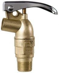 Value Collection - 3/4" NPT Zinc Rigid Drum Faucet - No Arrester, Self Closing - Industrial Tool & Supply