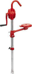 Wesco Industrial Products - Cast Iron Hand Operated Rotary Pump - Cast Iron, For Fuel Oil Products - Industrial Tool & Supply