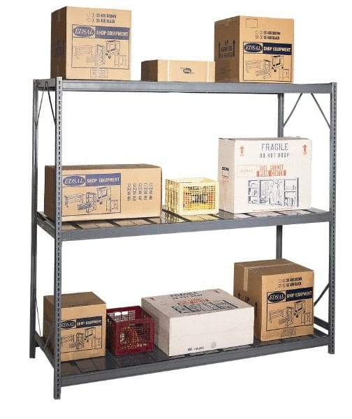 Edsal - 1,700 Lb Capacity Bulk Storage Shelf Beam Kit - 72" Wide - Industrial Tool & Supply