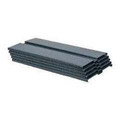 Edsal - 60" Wide, Open Shelving Ribbed Steel Decking - 24" Deep, Use with Edsal System II - Industrial Tool & Supply