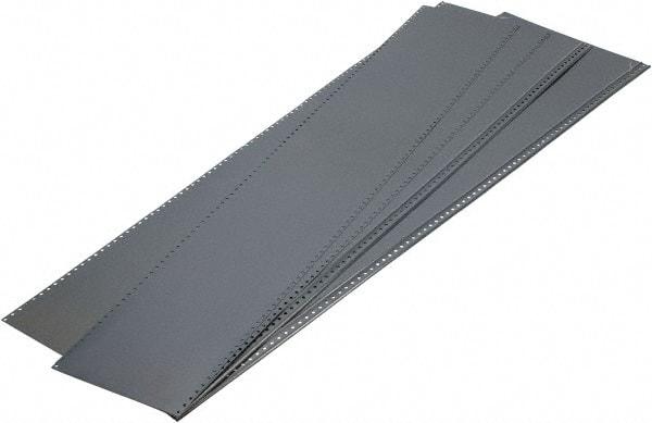 Edsal - 48" Wide, 85" High, Open Shelving Panel Kit - 18" Deep, Use with Edsal Industrial Shelving - Industrial Tool & Supply