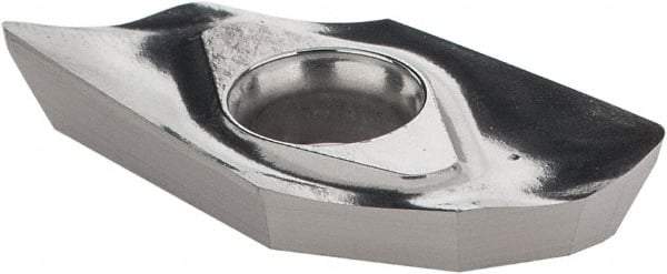 Iscar - HM90 APCR160508 P Grade IC28 Carbide Milling Insert - Uncoated, 0.1862" Thick, 0.8mm Corner Radius - Industrial Tool & Supply