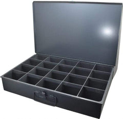 Durham - 20 Compartment Small Steel Storage Drawer - 18 Inches Wide x 12 Inches Deep - Industrial Tool & Supply