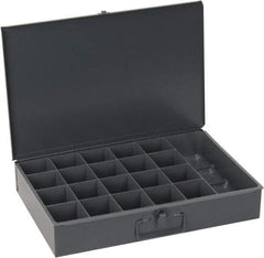 Durham - 21 Compartment Small Steel Storage Drawer - 18 Inches Wide x 12 Inches Deep - Industrial Tool & Supply