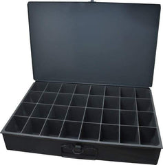 Durham - 32 Compartment Small Steel Storage Drawer - 18 Inches Wide x 12 Inches Deep - Industrial Tool & Supply