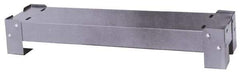 Durham - 9" Wide x 5.8" High, Gray Bin Holder - Use with Durham - 340-95, 344-95, 349-95, 341-95, 350-95 - Industrial Tool & Supply