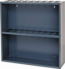 Durham - Gray Threaded Rod Cabinet - 24-1/8" Wide x 24" High x 6-7/8" Deep - Industrial Tool & Supply