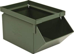 Stackbin - Size 0, Open End Bin - 8" Long x 4-1/2" Wide x 4-1/2" High, 6" Bottom Length - Industrial Tool & Supply