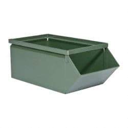Stackbin - Size 2, Open End Bin - 15-1/2" Long x 7-1/2" Wide x 6" High, 12-1/4" Bottom Length - Industrial Tool & Supply