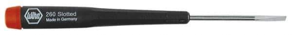 Wiha - Precision Slotted Screwdriver - Ergonomic Handle - Industrial Tool & Supply