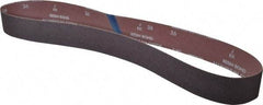 Norton - 2" Wide x 48" OAL, 36 Grit, Aluminum Oxide Abrasive Belt - Aluminum Oxide, Very Coarse, Coated, X Weighted Cloth Backing, Series R228 - Industrial Tool & Supply