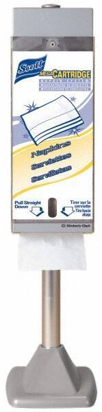 Scott - 5,250 Piece, 6-1/2" Long x 8-13/32" Wide, Megacartridge Paper Napkins - 1 Ply - Industrial Tool & Supply