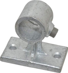 Kee - 3/4" Pipe, Malleable Iron Rail Support Pipe Rail Fitting - Galvanized Finish - Industrial Tool & Supply