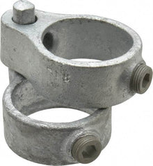 Kee - 1-1/2" Pipe, Malleable Iron Gate Hinge Fitting - Galvanized Finish - Industrial Tool & Supply