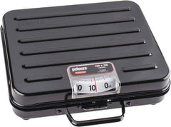 Pelouze - 13" x 10-1/2" Wide Base, 100 Lb Capacity, Analog Dial Shipping Scale - 1 Lb Graduation - Industrial Tool & Supply