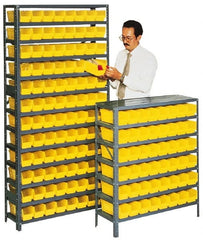 Edsal - 72 Bin Bin Shelving Unit with Drawers - Industrial Tool & Supply