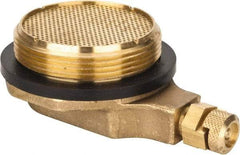 Value Collection - Drum Vents Type: Horizontal Drum Vent Material: Brass - Industrial Tool & Supply