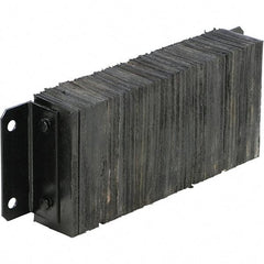 Vestil - 24 Inch Wide x 10 Inch High x 4 Inch Projection Laminated Dock Bumper - 24 Inch Wide x 10 Inch High x 4 Inch Projection Laminated Dock Bumper - Industrial Tool & Supply