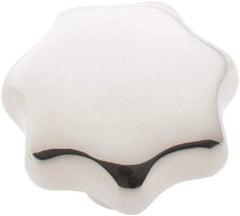 KIPP - 1-1/4" Head Diam, 7 Point Lobed Knob - 1/4" Hole, Stainless Steel - Industrial Tool & Supply