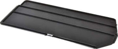 Akro-Mils - 10.9" Wide x 4.4" High, Black Bin Divider - Use with 30230, 30235 - Industrial Tool & Supply