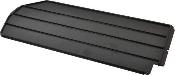 Akro-Mils - 14.8" Wide x 4.4" High, Black Bin Divider - Use with 30240, 30250 - Industrial Tool & Supply
