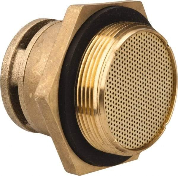Justrite - Drum Vents Type: Vertical Drum Vent Material: Brass - Industrial Tool & Supply