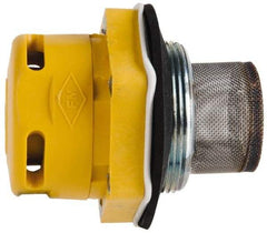 Justrite - Drum Vents Type: Vertical Drum Vent Material: Non-Metallic/Plated Steel Arrester - Industrial Tool & Supply